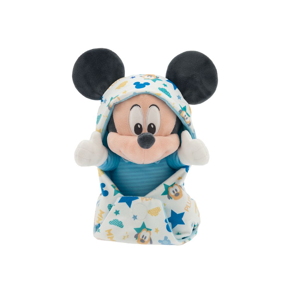 Mickey Mouse Plush in Swaddle – Disney Babies – Small 11 1/2” is now out for purchase