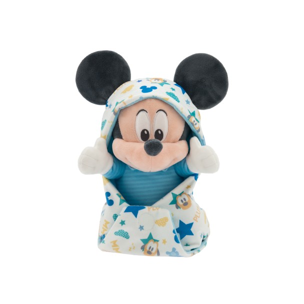 Mickey Mouse Plush in Swaddle – Disney Babies – Small 11 1/2''