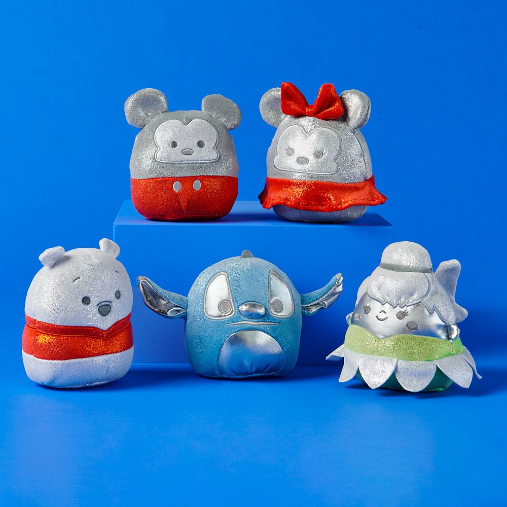 Disney100 Squishmallows Plush Set – 5''