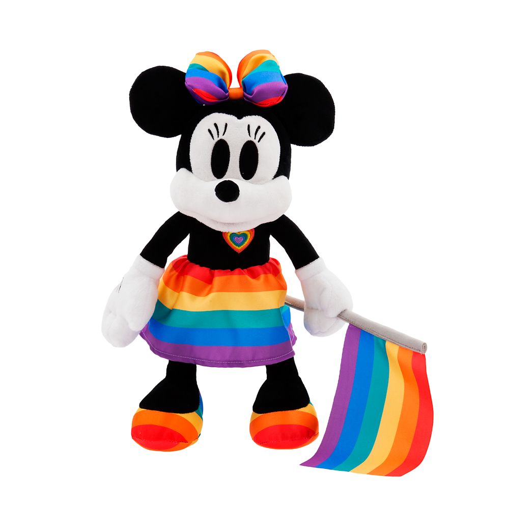 Minnie Mouse Plush – 14” – Disney Pride Collection – Purchase Online Now