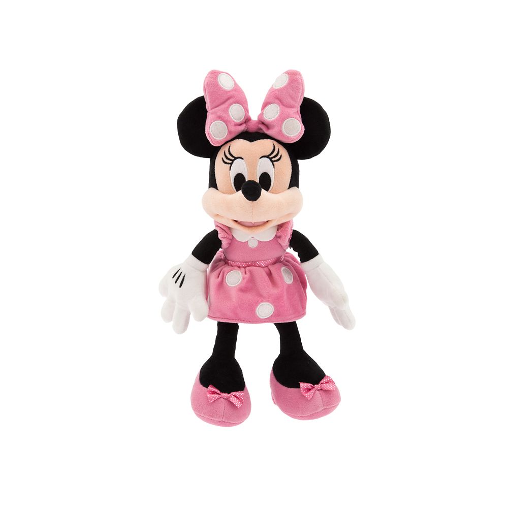 Minnie Mouse Plush – Pink – Small 14” now out