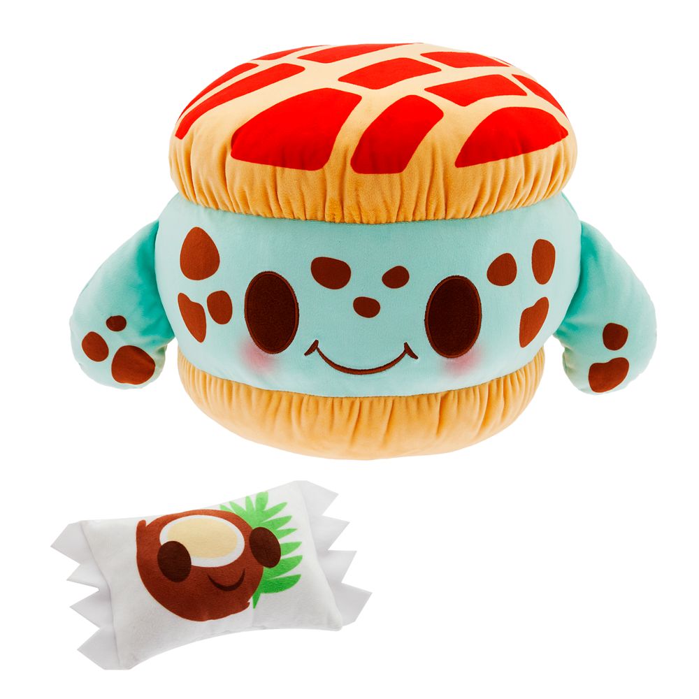 Squirt Concha Bread Ice Cream Sandwich Disney Munchling Plush  Gourmet Goodies  Medium 15  Finding Nemo