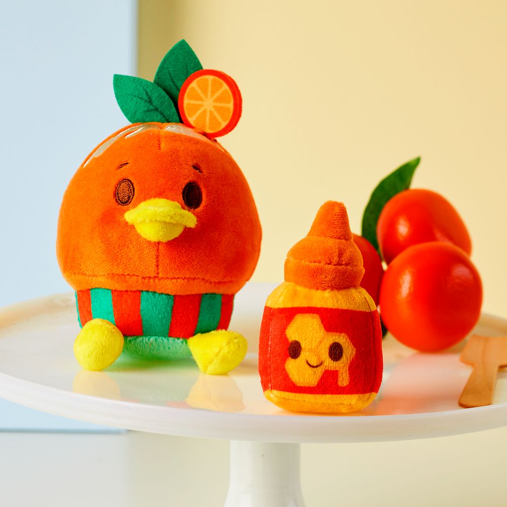 Orange Bird Citrus-Infused Cupcake Disney Munchlings Plush – Specialty Treats – Micro 4 1/2'' – Limited Release