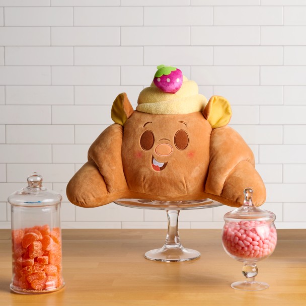 Emile Strawberry Croissant Disney Munchlings Plush – Dynamic Duos – Medium 17'' – Ratatouille