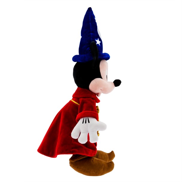 Disney Store Official Fantasia Collection: Medium 22-Inch Sorcerer Mickey  Mouse Plush - Authentic, Soft & Cuddly Toy - Ideal for Fans & Kids