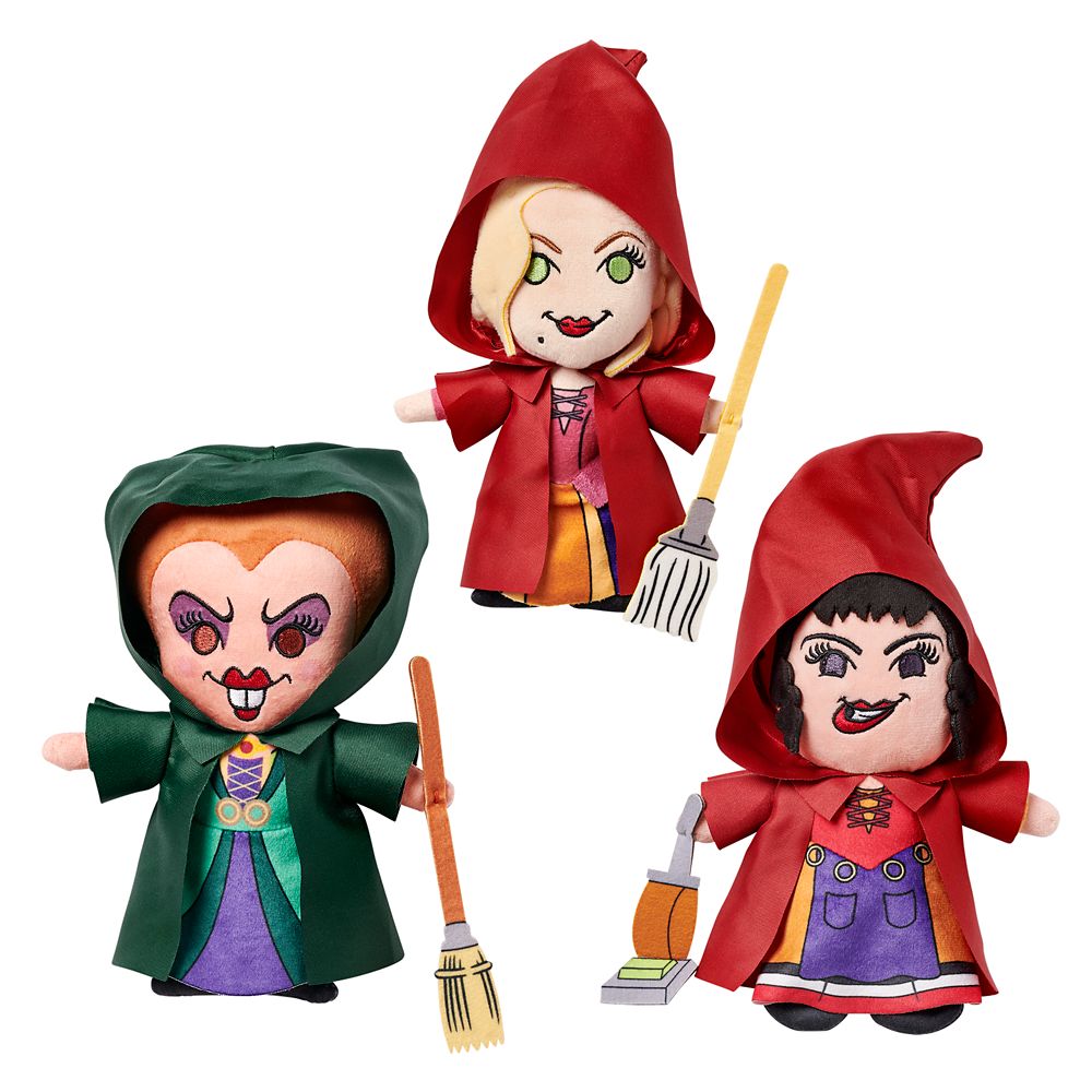 Sanderson Sisters Plush Set – Hocus Pocus – Small 6 1/2” to 8” – Buy Now