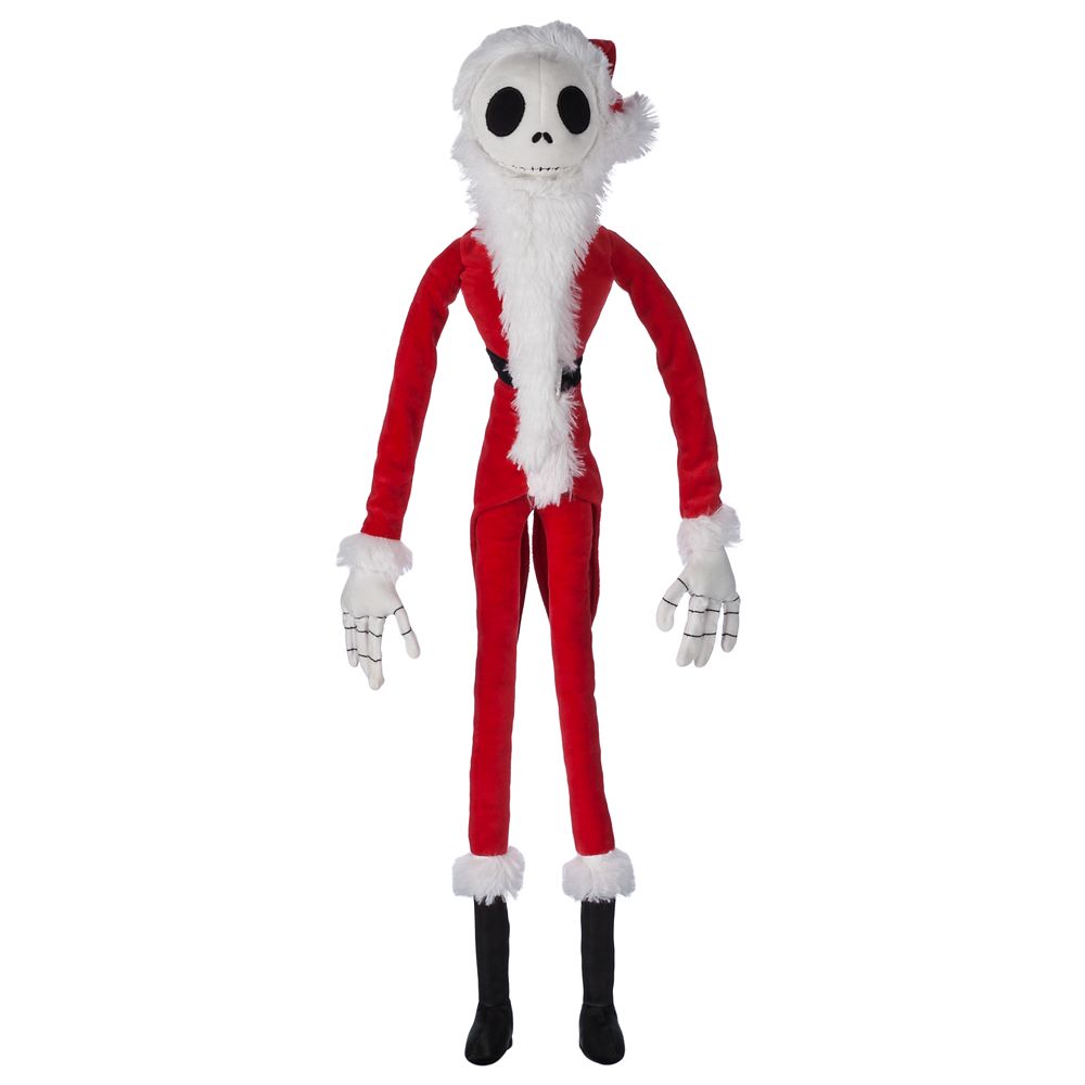 Disney Store Peluche di Jack Skeletron, Nightmare Before Christmas, 68  cm/27, peluche con grande fiocco 3D, per tutte le età