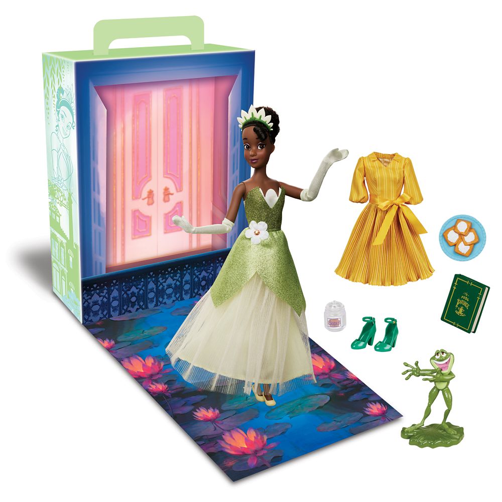 Tiana Disney Story Doll – The Princess and the Frog – 11 1/2” available online for purchase