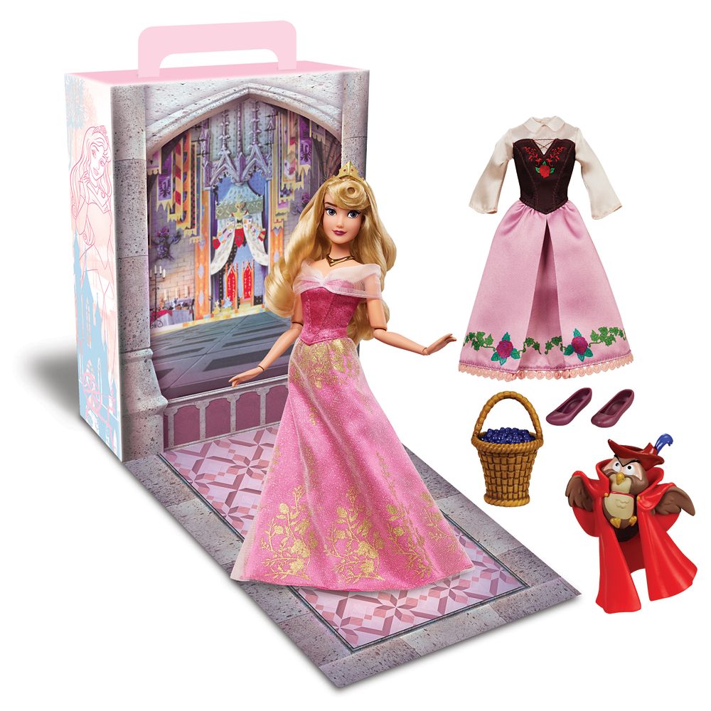 Aurora Plush Doll – Sleeping Beauty – 14 1/2'' | Disney Store