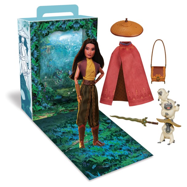Genuine Disney Raya and the Last Dragon Figure Play Set Of 6 Figurines Toy