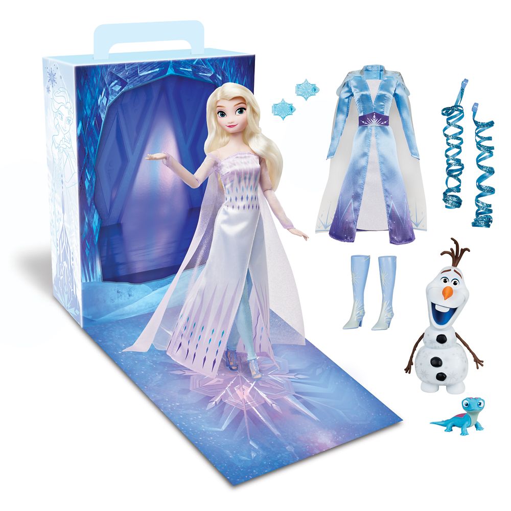  Disney Princess Frozen Elsa's Magical Story Cape Doll : Toys &  Games