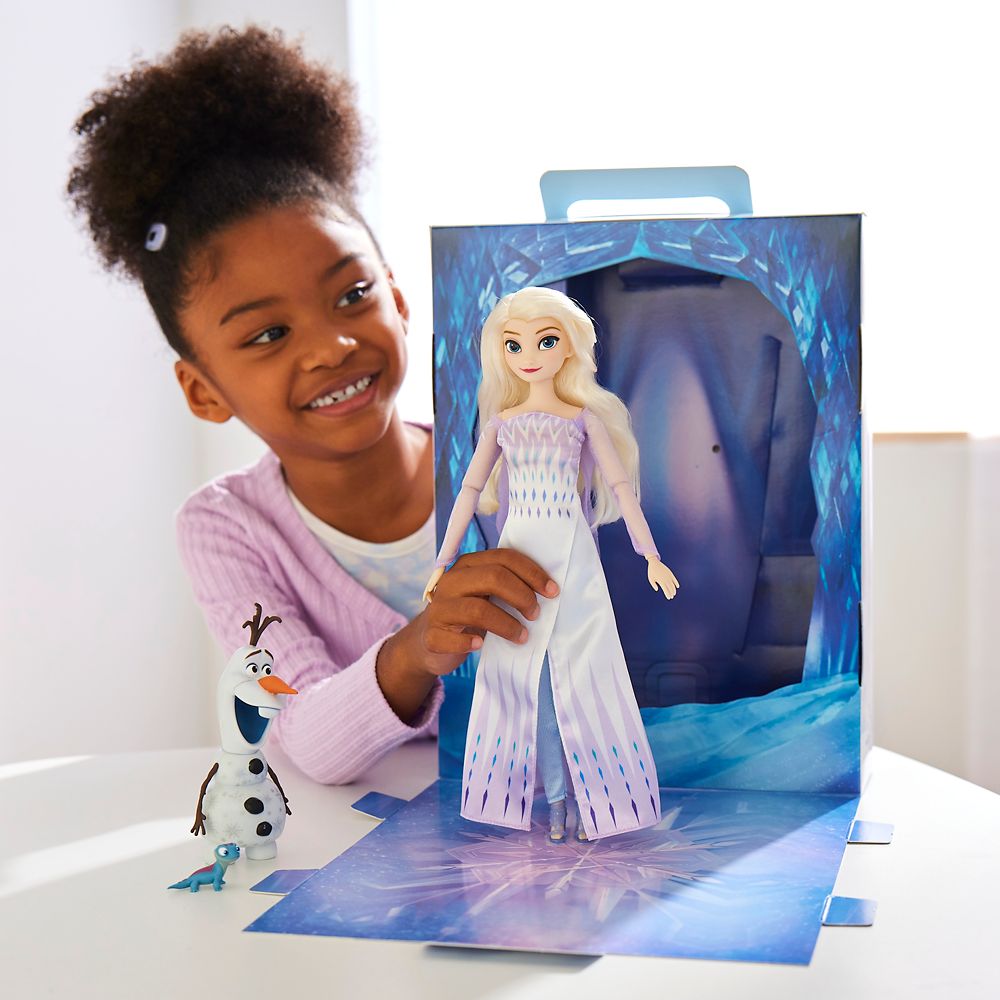 Elsa Disney Story Doll – Frozen – 11 1/2'' | Disney Store