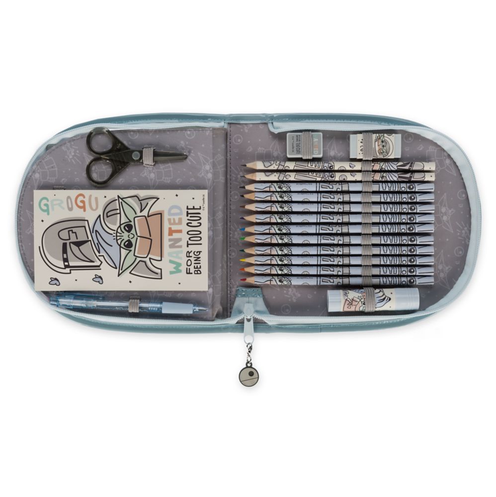 Grogu Zip-Up Stationery Kit &ndash; Star Wars: The Mandalorian