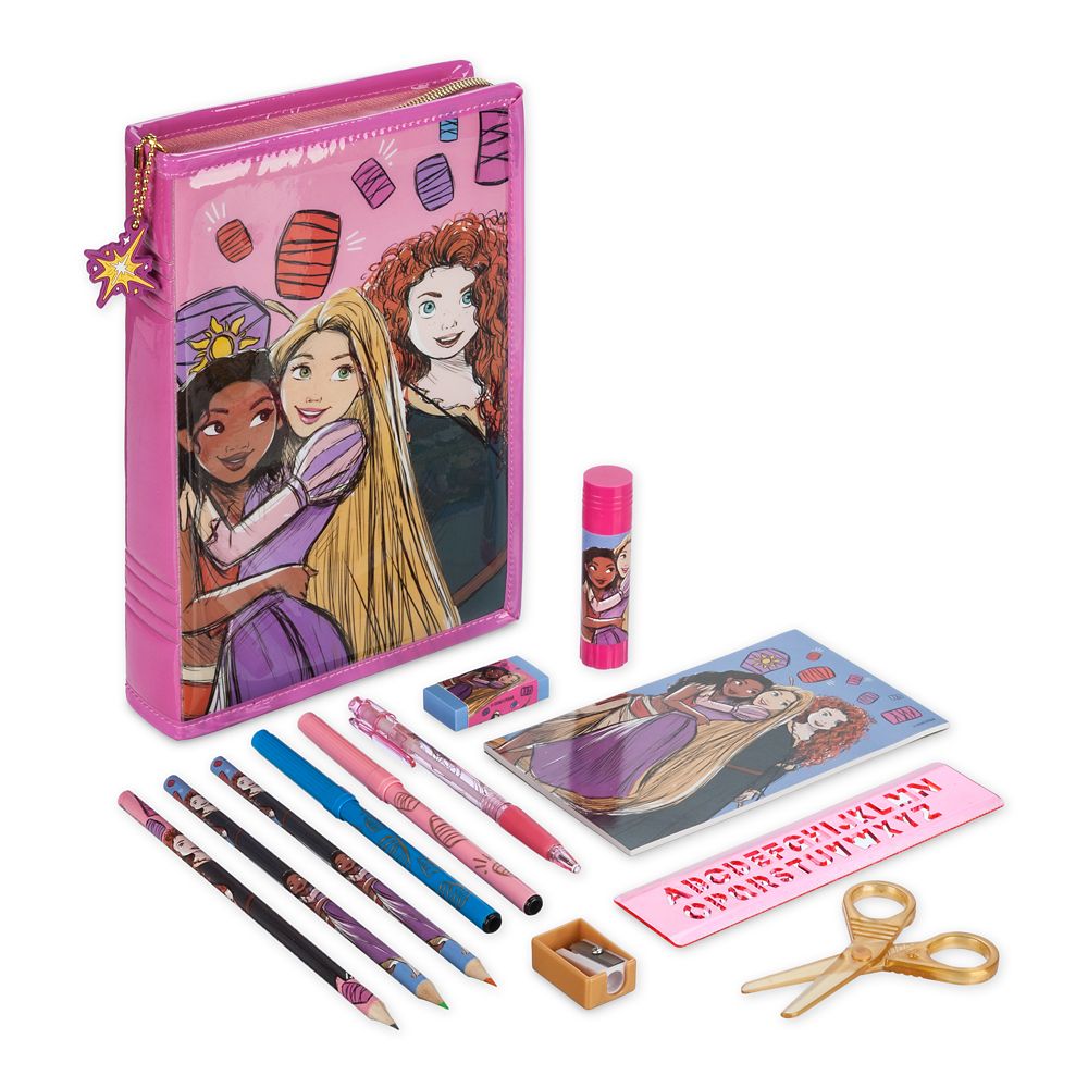 Disney Princess Zip-Up Stationery Kit released today