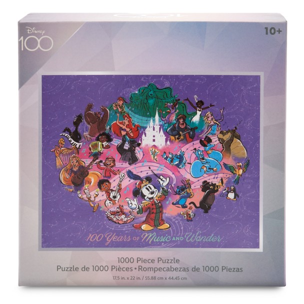 agrio a nombre de delicadeza Mickey Mouse ''100 Years of Music and Wonder'' Puzzle – Disney100 Special  Moments | shopDisney