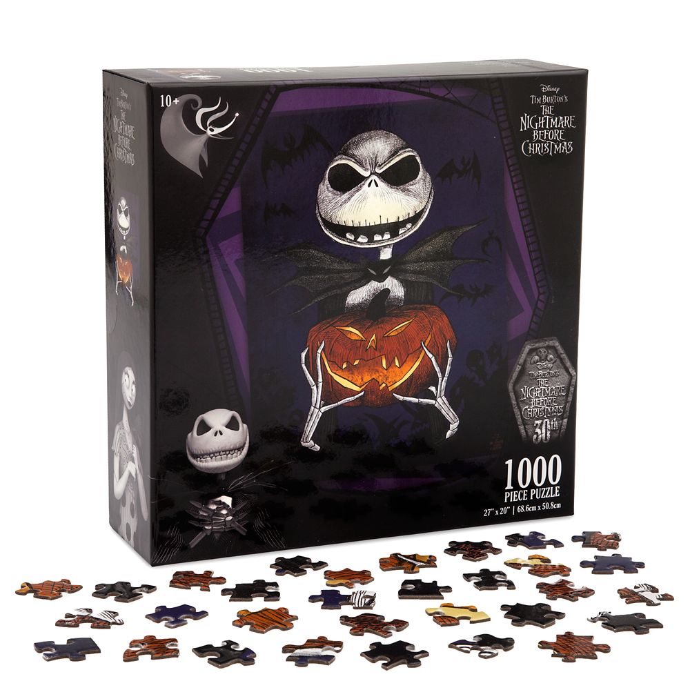 Tim Burton’s The Nightmare Before Christmas 30th Anniversary Puzzle is available online