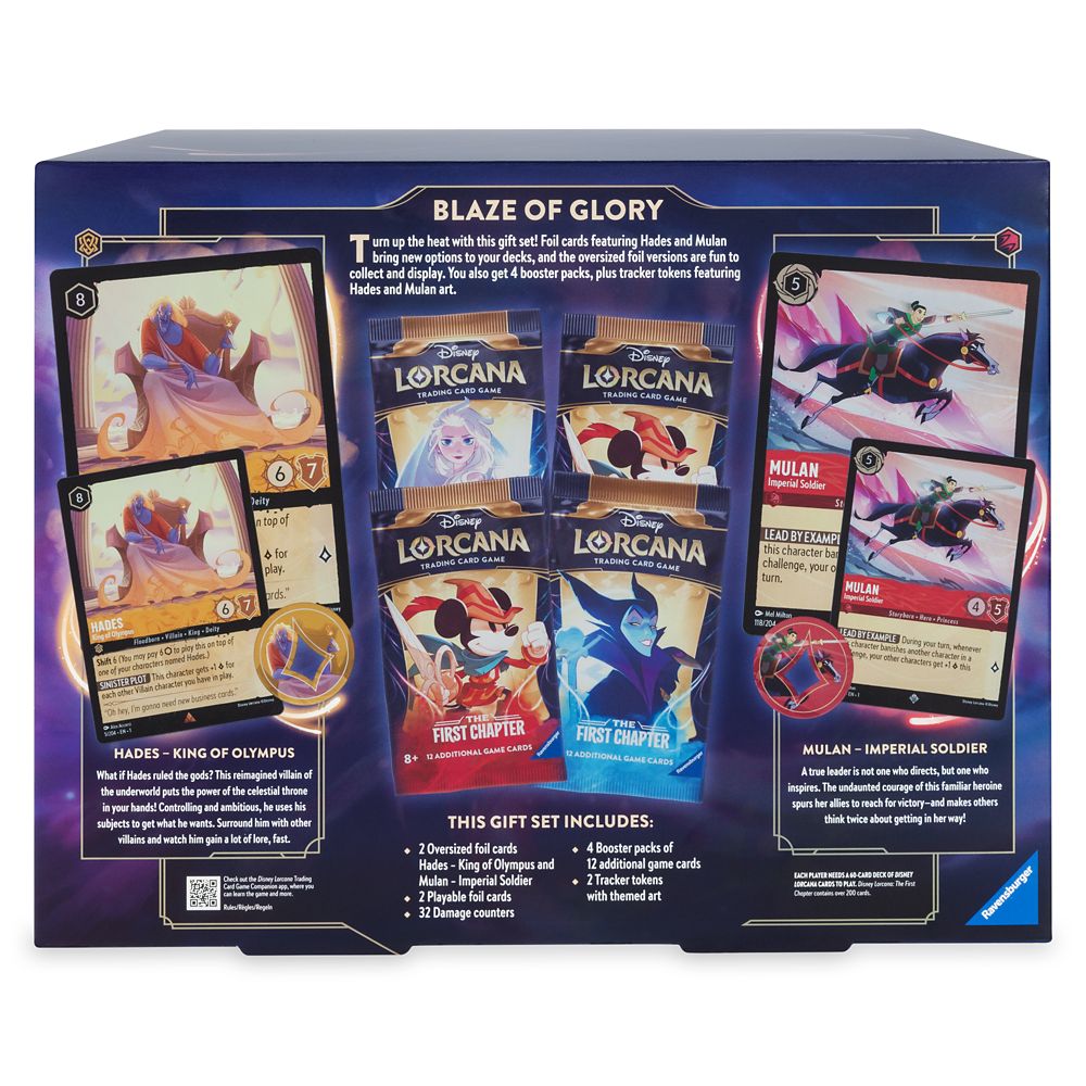 Disney Lorcana Trading Card Game by Ravensburger – The First Chapter Gift Set