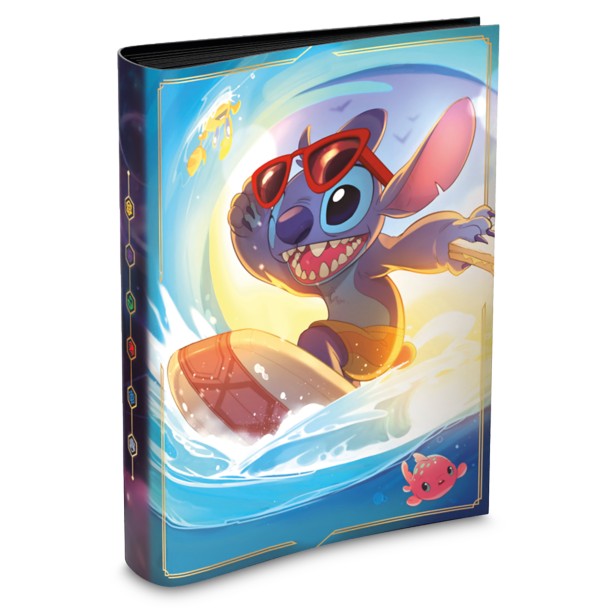 Stitch Lorebook Card Portfolio by Ravensburger – Disney Lorcana Trading Card Game