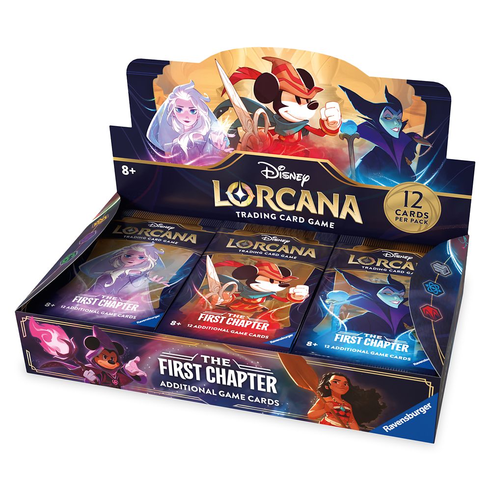 Disney Lorcana Trading Card Game by Ravensburger – The First Chapter – Booster Tray – Buy Online Now