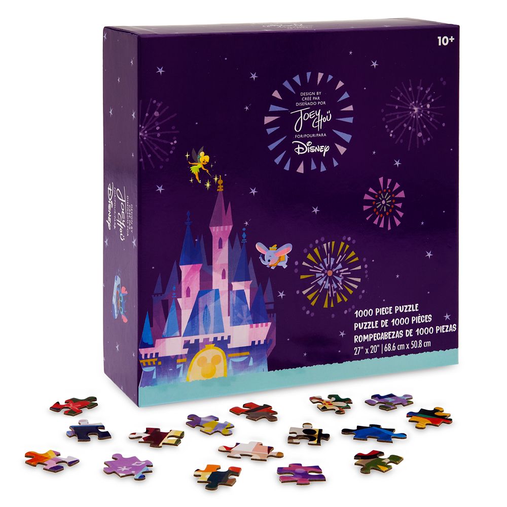 Disney Parks Puzzle by Joey Chou available online for purchase