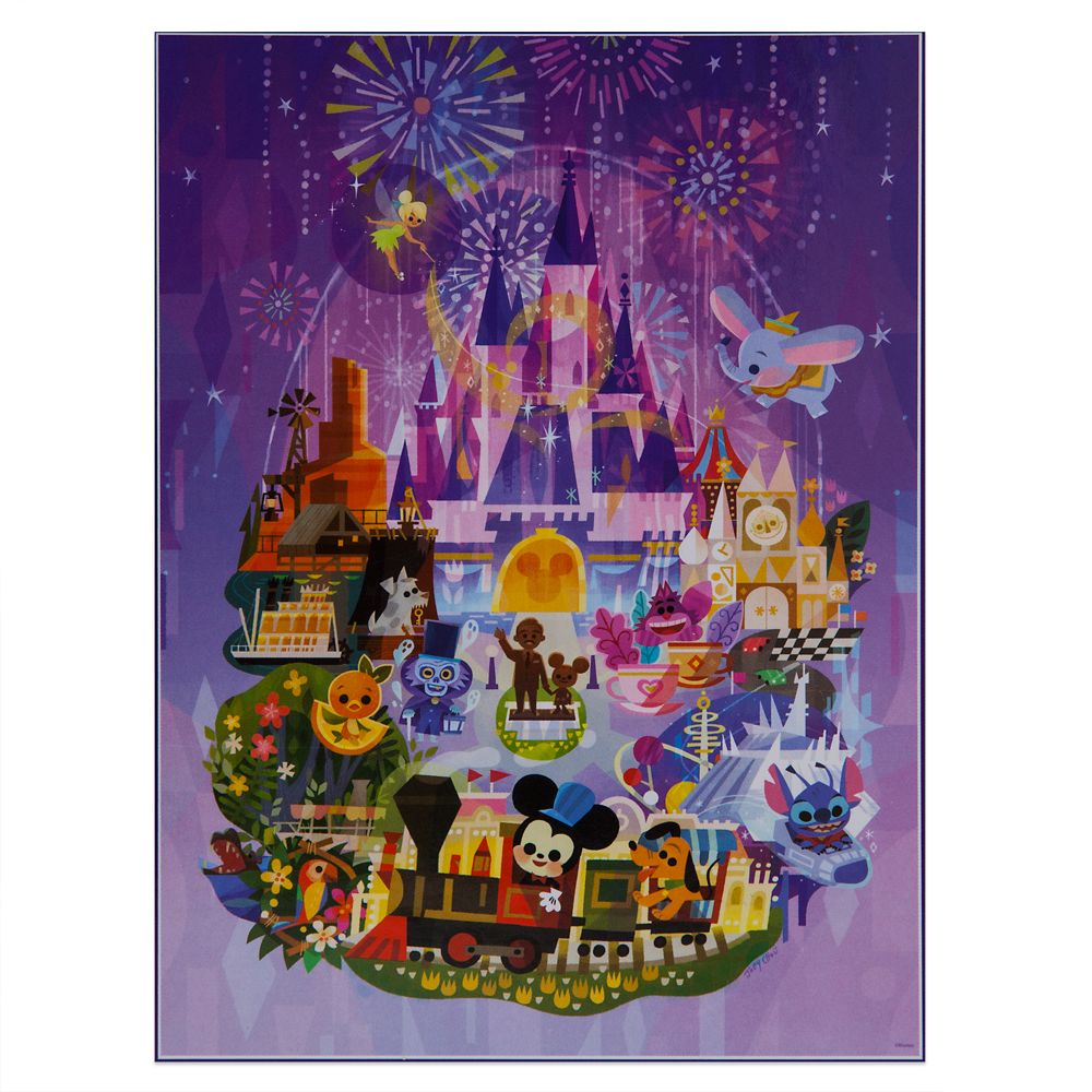 Disney Parks Puzzle by Joey Chou