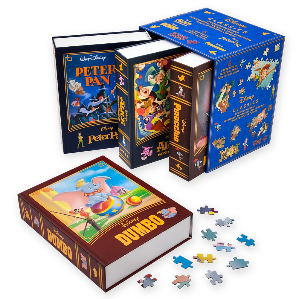 Disney Storybook 4-Pack Puzzle Set is now available