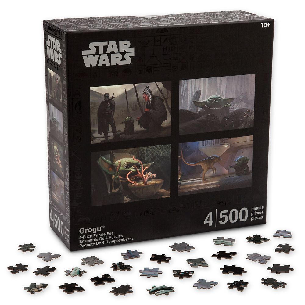 Grogu 4-Pack Puzzle Set  Star Wars: The Mandalorian Official shopDisney