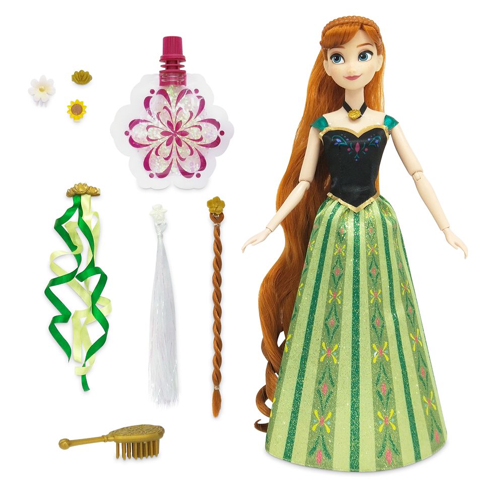 Anna Hair Play Doll – Frozen – 11 1/2” here now