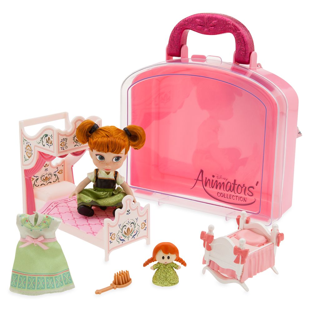 Disney Animators Collection Anna Mini Doll Play Set 5