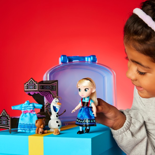 Disney Animators' Collection Elsa Mini Doll Play Set – 5''