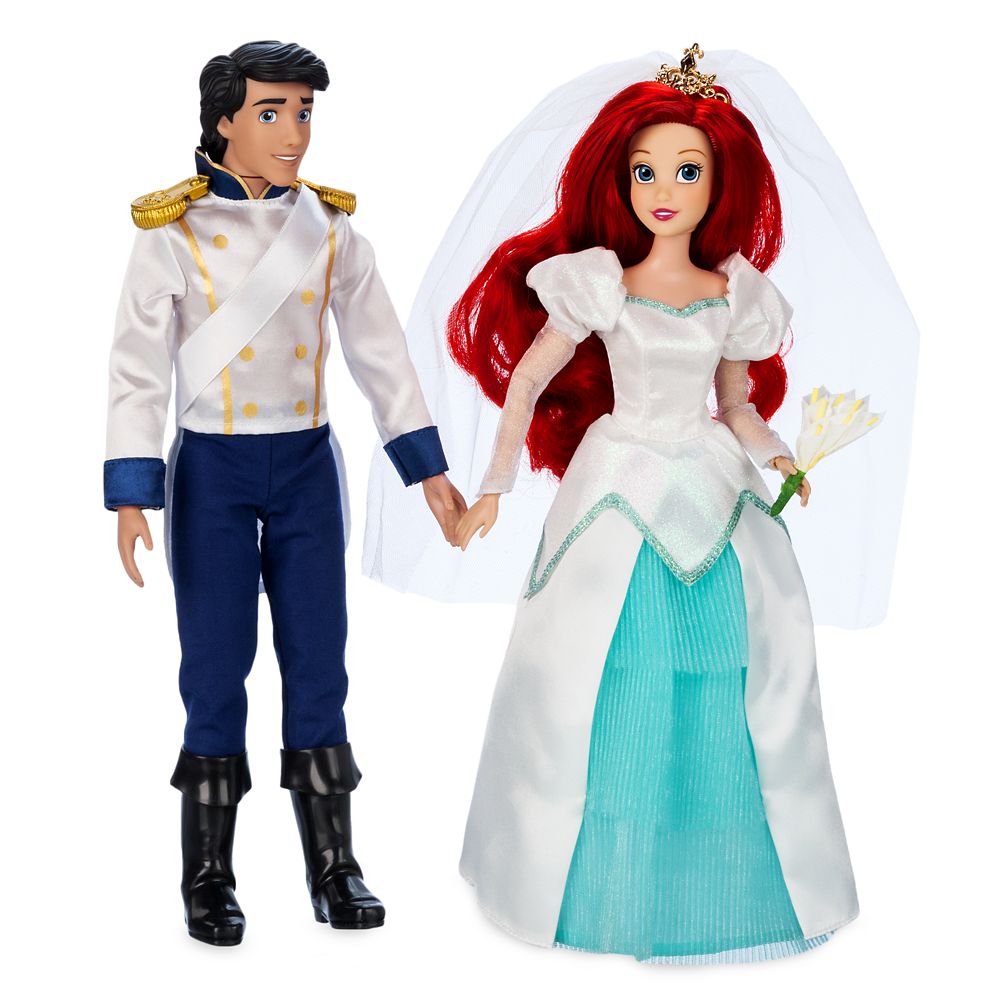 Ariel and Eric Wedding Doll Set – The Little Mermaid