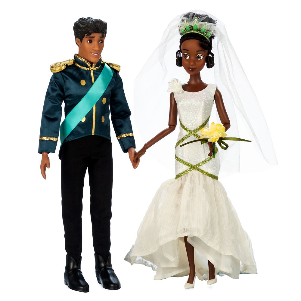 Tiana and Naveen Wedding Doll Set – The Princess and the Frog