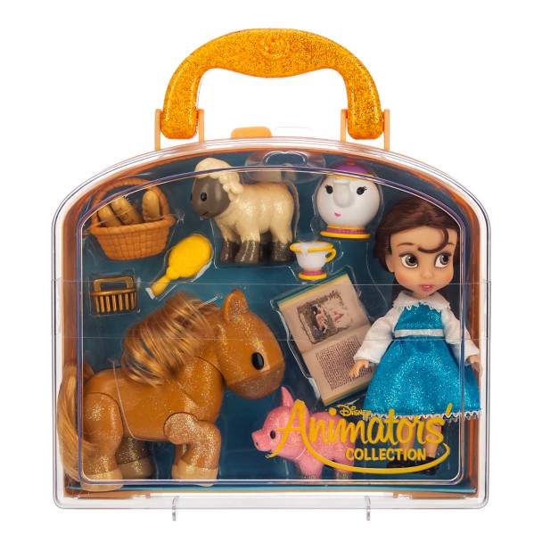Disney Animators' Collection Belle Mini Doll Play Set – 5''