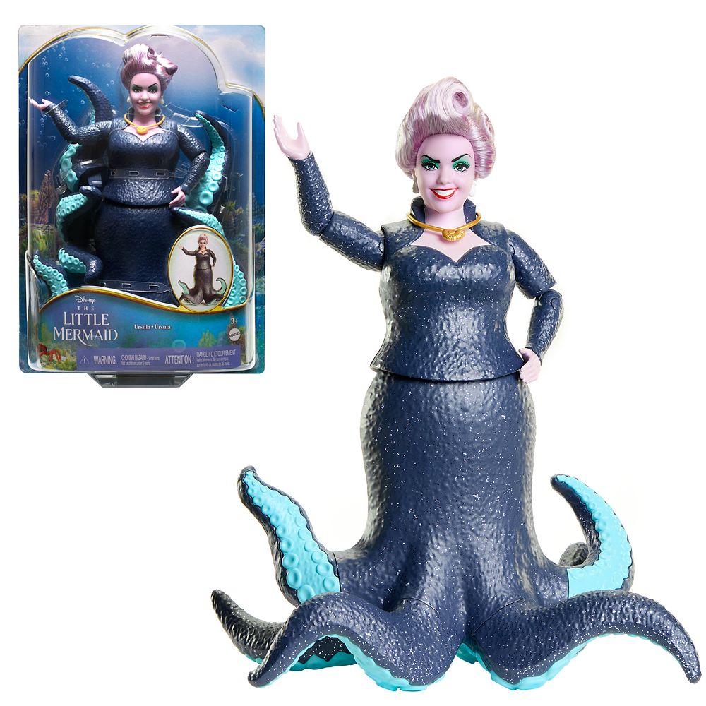 Ursula Doll – The Little Mermaid – Live Action Film – 11” is available online