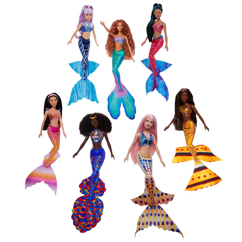 Ariel and Sisters Doll Set – The Little Mermaid – Live Action Film