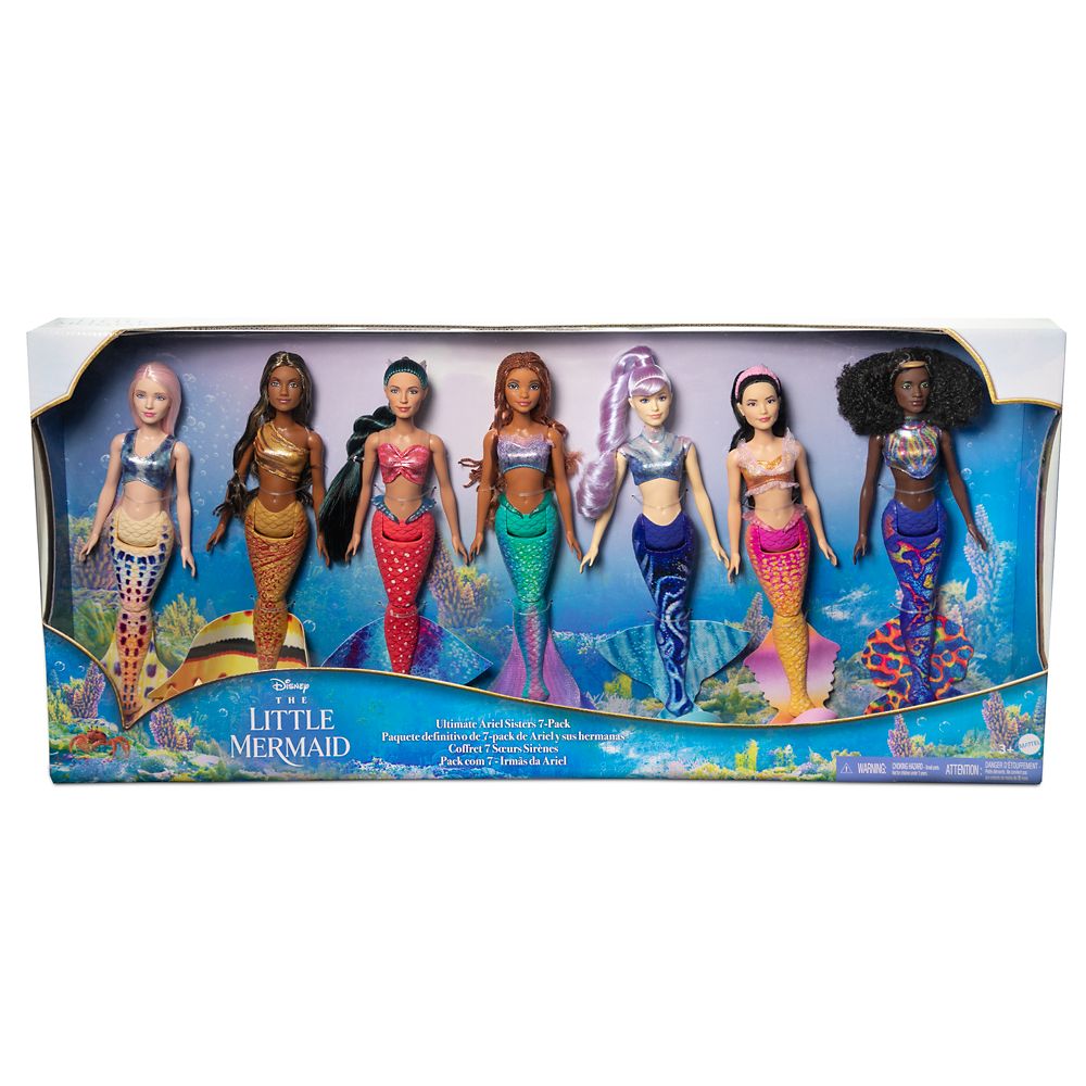 Ariel and Sisters Doll Set – The Little Mermaid – Live Action Film