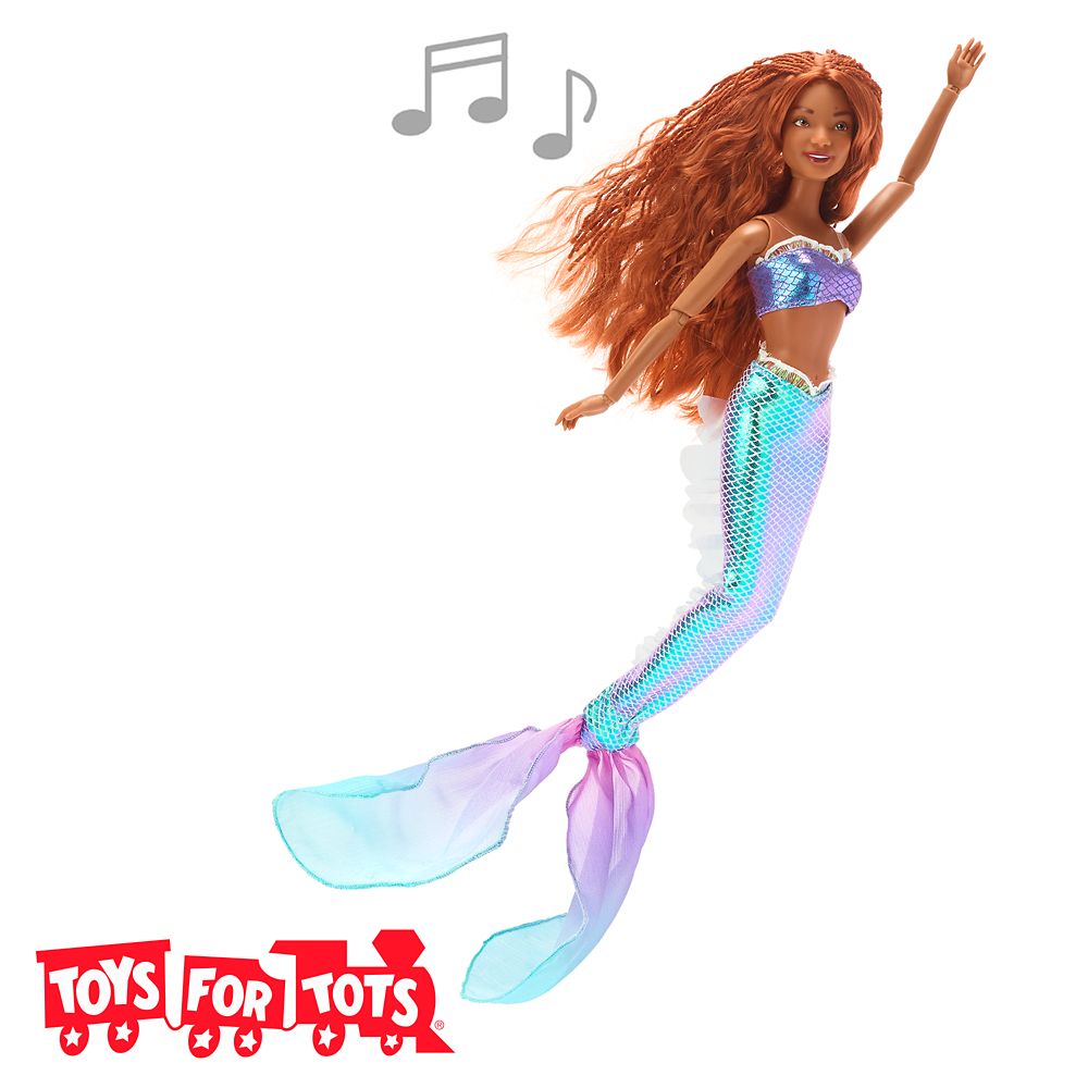 Ariel Singing Doll  The Little Mermaid  Live Action Film  11  Toys for Tots Donation Item Official shopDisney