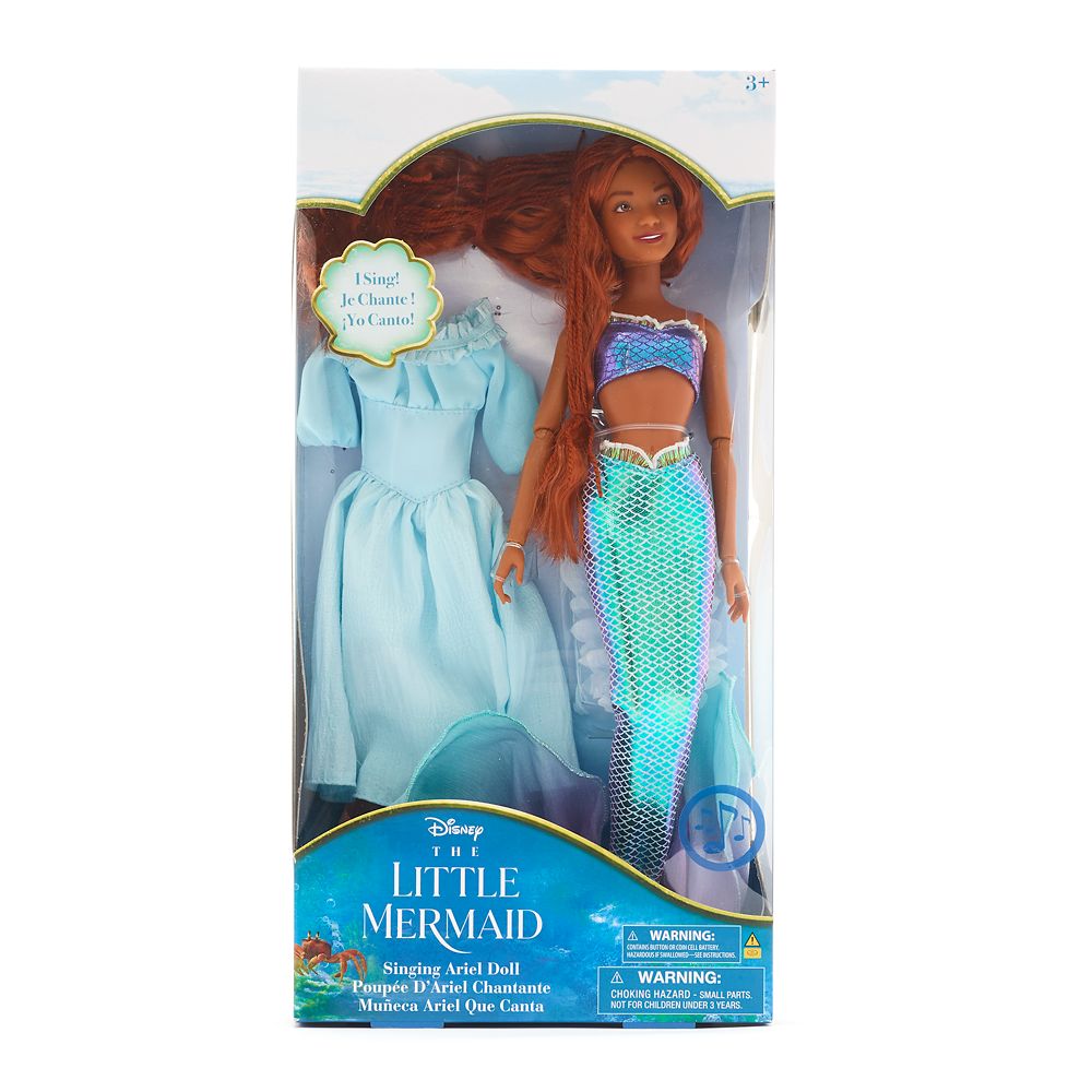 Ariel Singing Doll – The Little Mermaid – Live Action Film – 11'' – Toys for Tots Donation Item