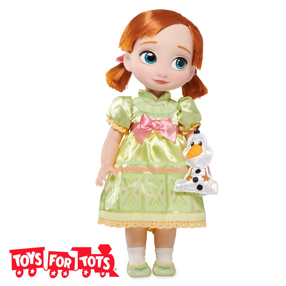 Disney Animators' Collection Anna Doll – Frozen – 16'' – Toys for Tots Donation Item