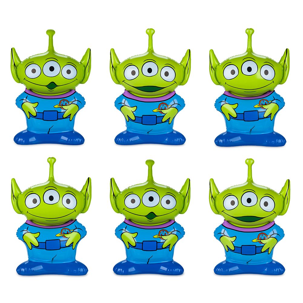 Toy Story Alien Inflatable Bowling Game Set