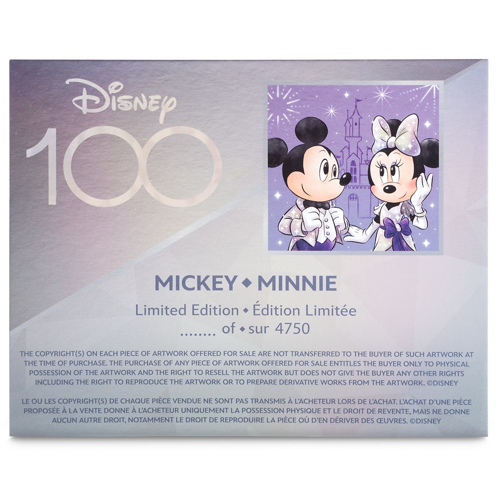 Mickey Mouse and Minnie Mouse Limited Edition Doll Set – Disney100 – 12''