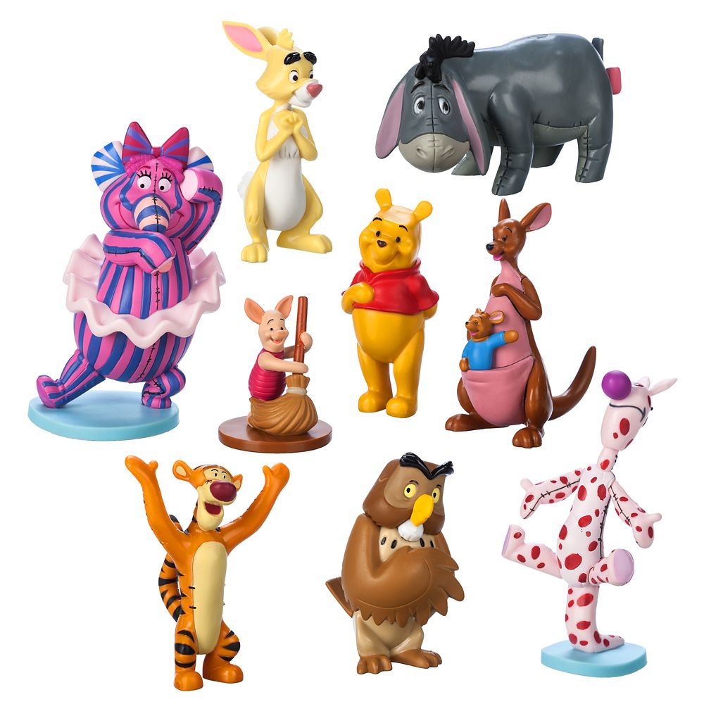 Disney Winnie The Pooh 7 Figure Play Set