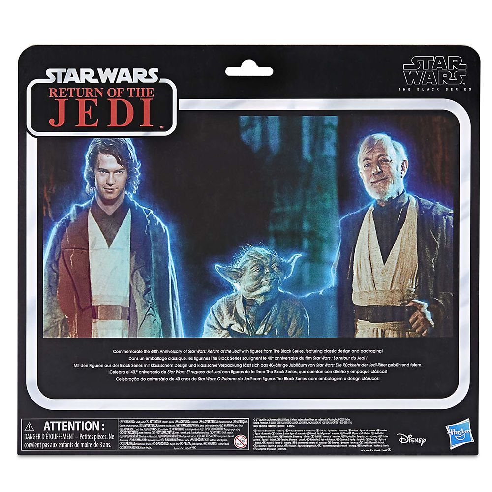 Force Spirits Action Figure Set – Star Wars: Return of the Jedi 40th Anniversary – The Black Series