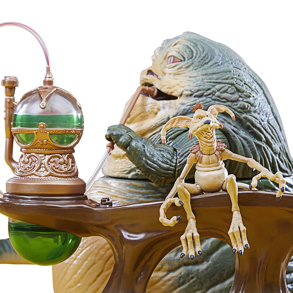 Jabba the Hutt & Salacious B. Crumb Action Figure Set by Hasbro – Star Wars: Return of the Jedi 40th Anniversary – The Black Series