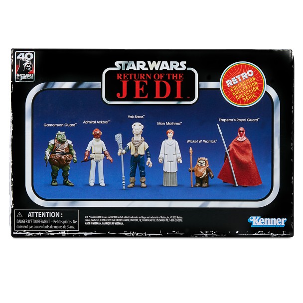 Star Wars Retro Collection Action Figure Set by Hasbro – Star Wars: Return of the Jedi