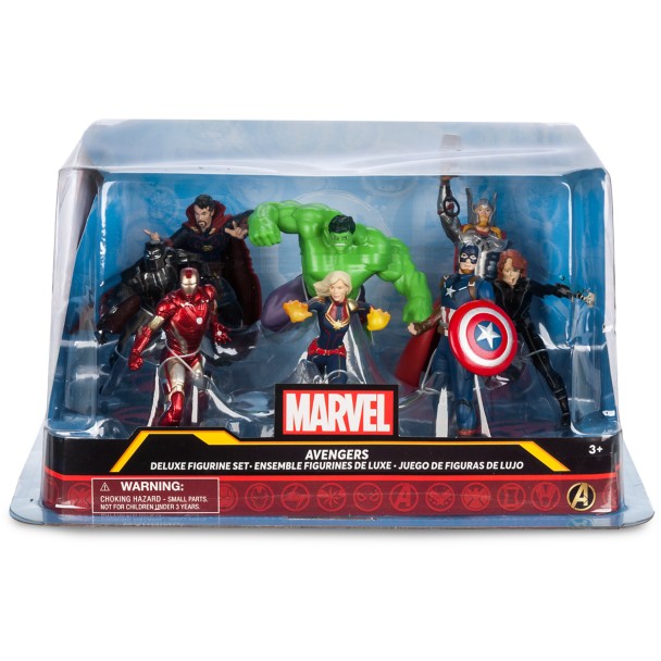 Marvel Studios - Disney Store - Set Figurines PVC Deluxe - Avengers  Infinity War