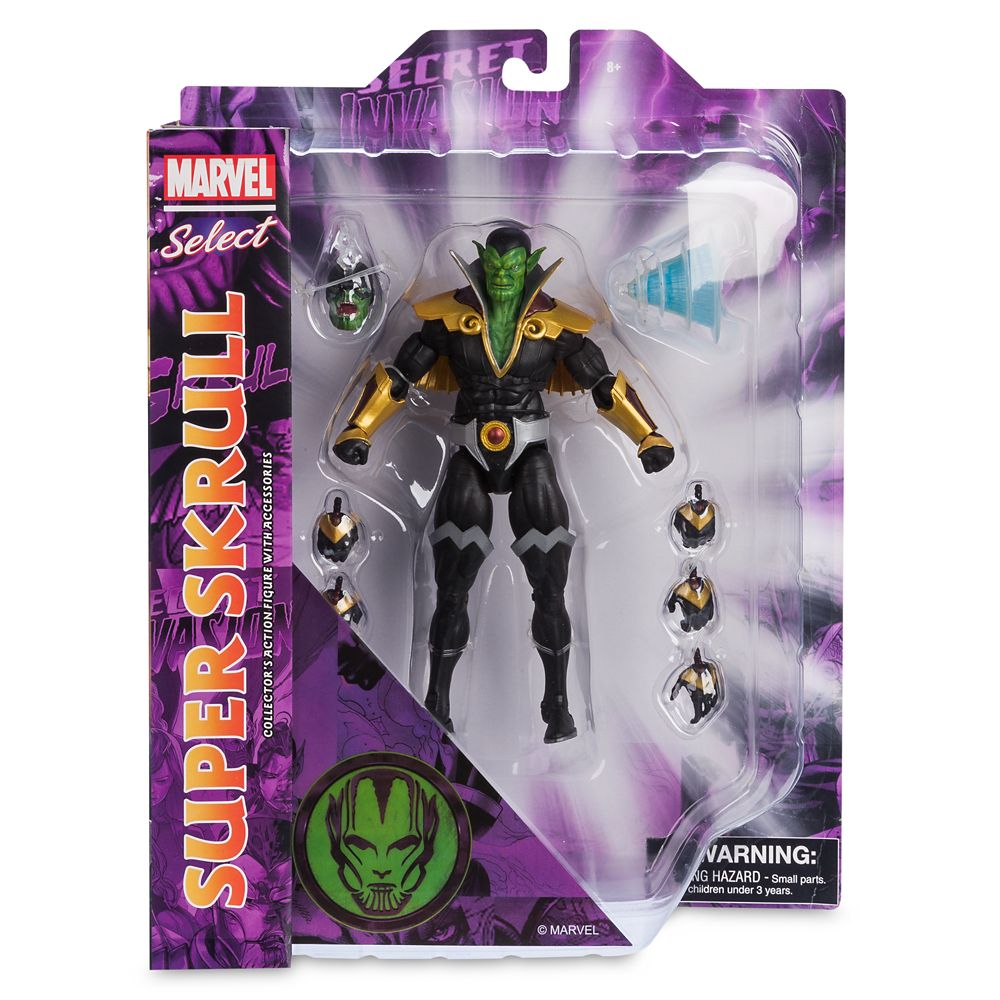 Super Skrull Action Figure by Diamond Select Toys – The Marvels