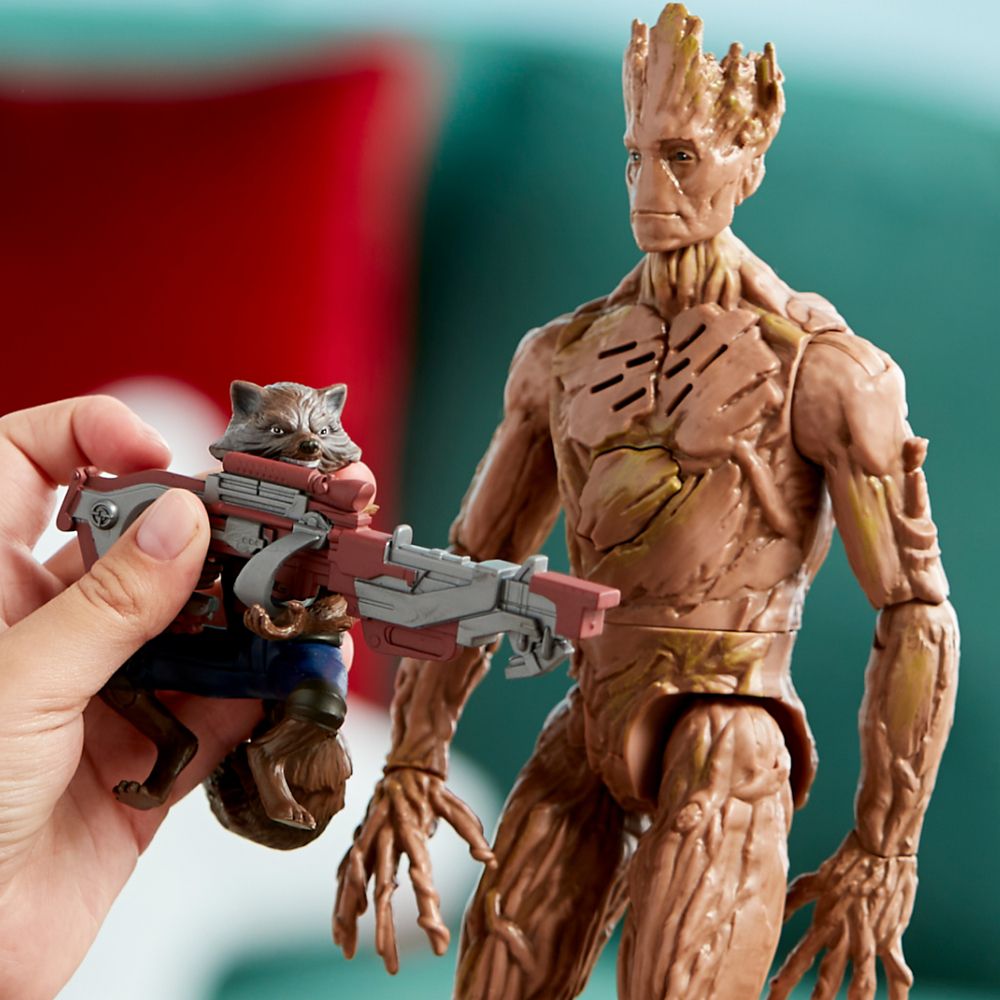 Groot & Rocket Talking Action Figure Set – Guardians of the Galaxy Vol. 3