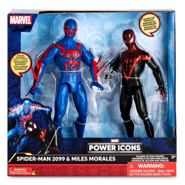 Spider-Man 2099 and Miles Morales Talking Action Figure Set