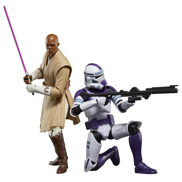 Mace Windu & 187th Legion Clone Trooper Action Figure Set – Star Wars: Clones of the Republic – The Black Series